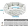 Image 2 : NEW REPACKAGED MEDIUM REVERSIBLE PET BED, GREY