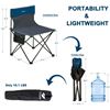 Image 2 : NEW REPACKAGED PORTABLE FOLDING CAMPING CHAIR