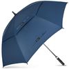 Image 1 : NEW IN WRAP 68" NAVY BLUE GOLF UMBRELLA