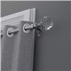 Image 2 : WL. ROCAILLE CURTAIN ROD SET, 3/4", 86-120"