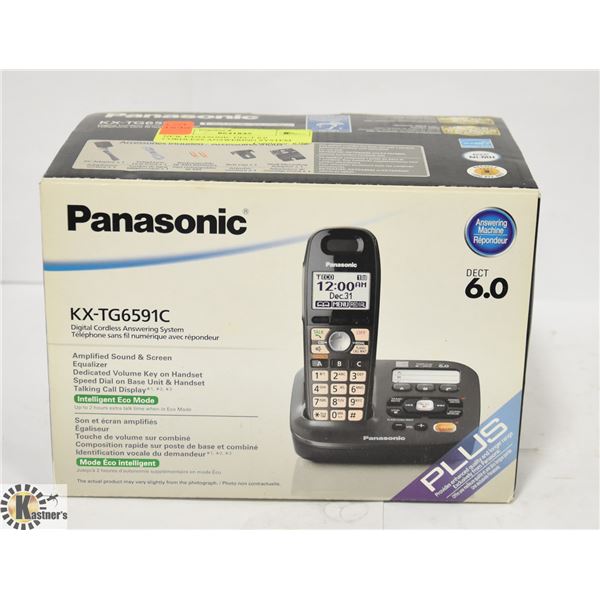 NEW PANASONIC DECT 6.0 CORDLESS ANSWERING SYSTEM