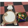 Image 1 : BABY LOT: INCLUDES HAND MADE PLUSH PLAYMAT, HAND