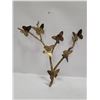 Image 1 : BRASS BUTTERFLY WALL HANGING, 14W X 15T