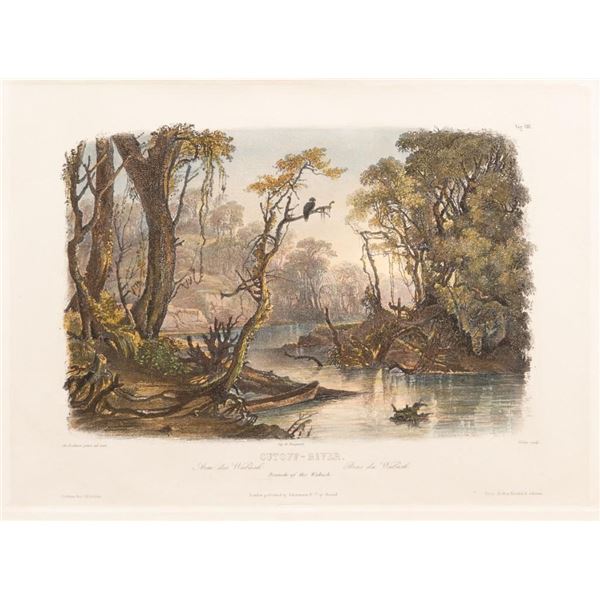 Karl Bodmer, two etchings