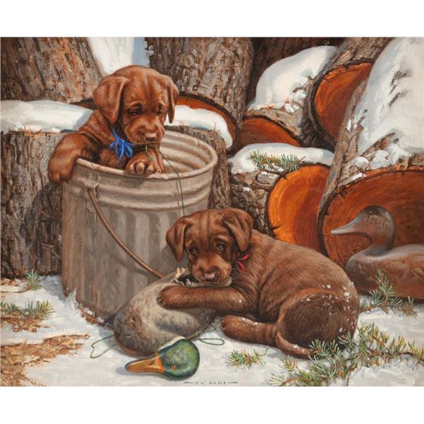 Jim Lamb, oil on canvas