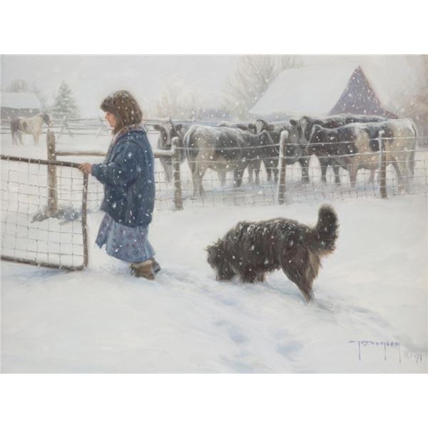 Robert Duncan, oil on canvas