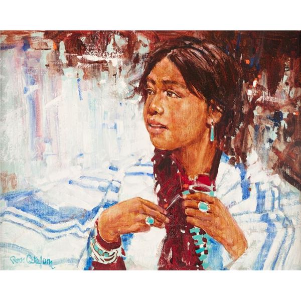 Ross Stefan, oil on canvas