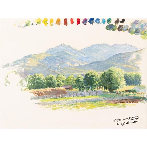 Eugene J. Diodato, oil study