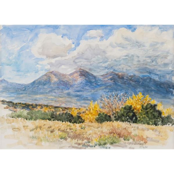 Eugene J. Diodato, watercolor