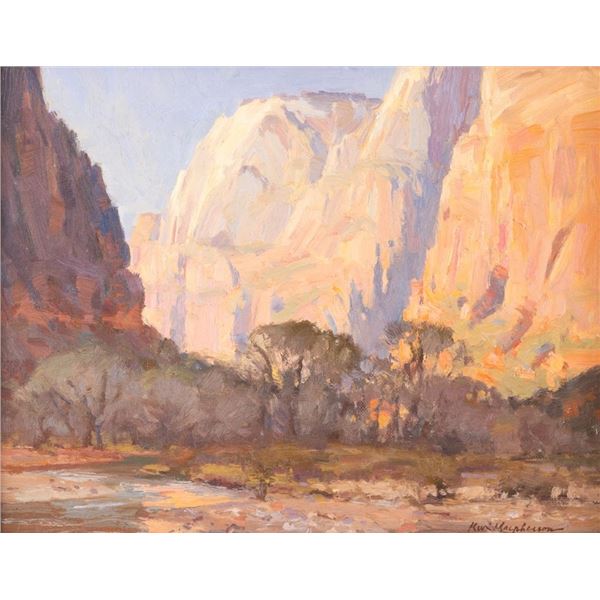 Kevin Macpherson, oil on board