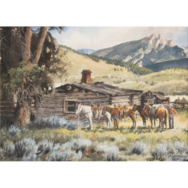 James Boren, gouache