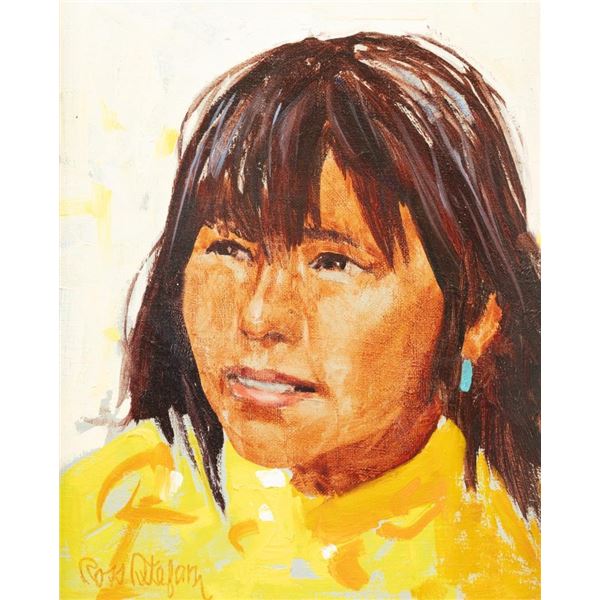 Ross Stefan, oil on canvas