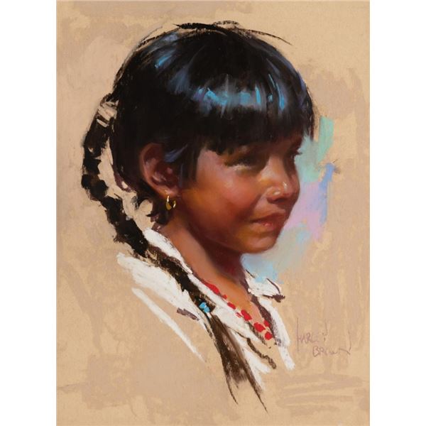 Harley Brown, pastel