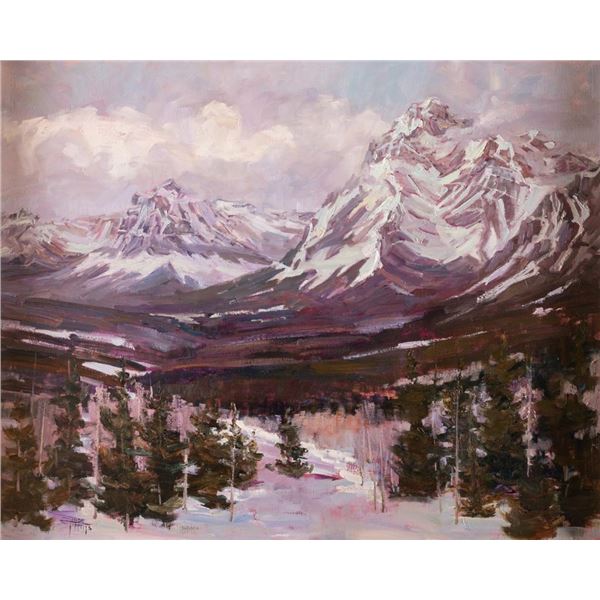 Linda Tippetts, oil on canvas