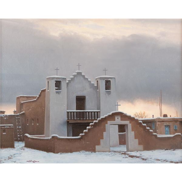 Bill Hughes, oil on canvas