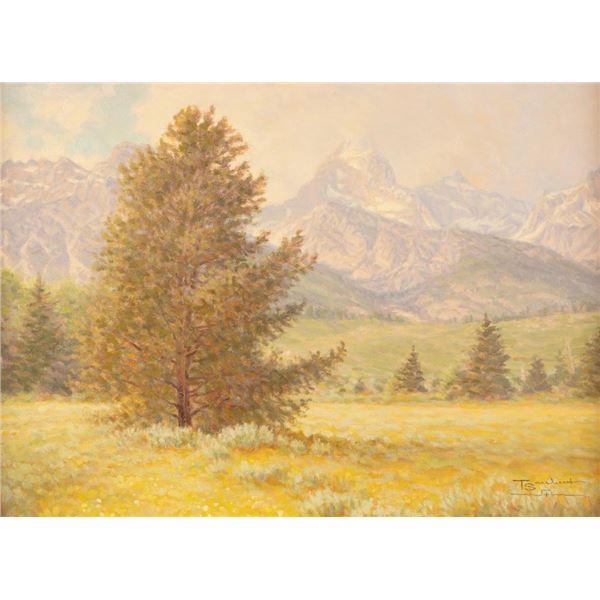 Tom Saubert, oil on board