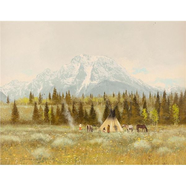 Douglas Ricks, oil on canvas