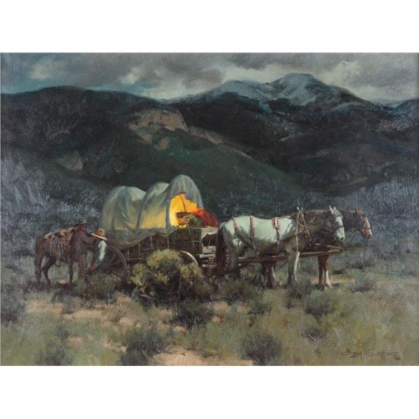 Gary Niblett, oil on canvas