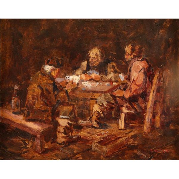 Eustace Paul Ziegler, oil on board