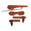 Image 1 : F.A. Meanea leather items