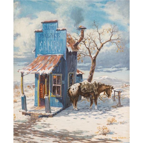 Lloyd Mitchell, oil on canvas