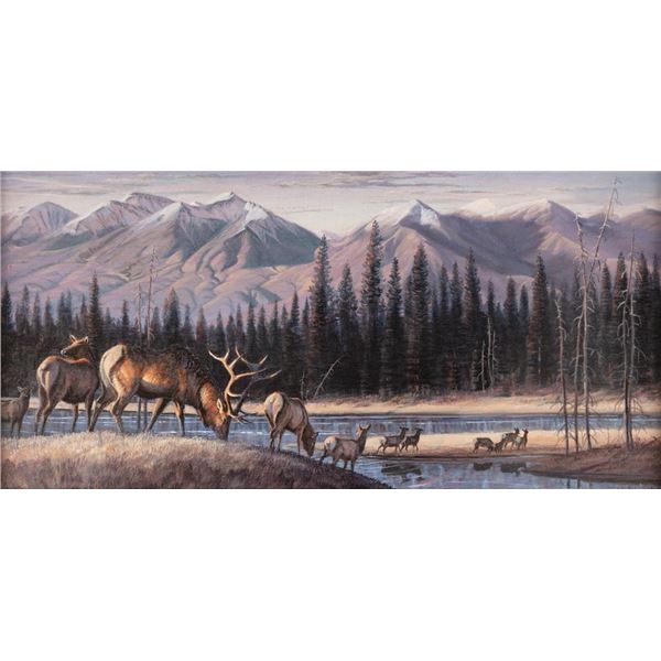 Larry Zabel, oil on canvas