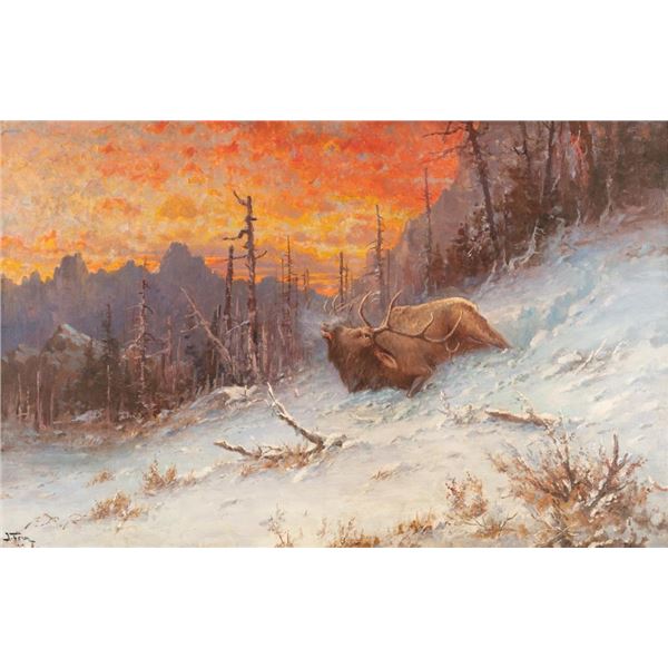 John Fery, oil on canvas