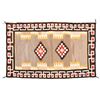 Image 1 : Navajo Saddle Blanket, 4'8" x 2'10"