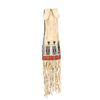 Image 8 : Sioux Beaded and Quilled Pipebag, 33" overall