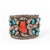Image 2 : Navajo Cuff Bracelet with Matching Belt Buckle