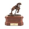 Image 1 : Charles M. Russell, bronze bookends
