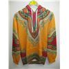 Image 1 : COLORFUL ORANGE PATTERNED HOODIE