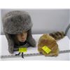 Image 1 : RABBIT FUR HAT & FUR HAT WITH TAIL