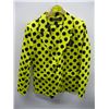 Image 1 : YELLOW POLKA DOT SUIT WITH JACKET, PANTS & TIE