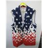 Image 1 : RED, WHITE & BLUE VEST