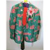 Image 1 : CHRISTMAS THEME SUIT JACKET, PANTS & TIE