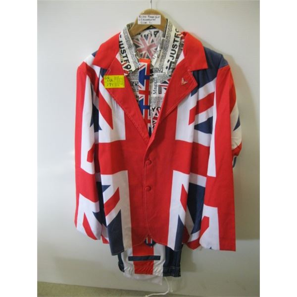 BRITISH THEME SUIT WITH ACCESS.