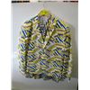 Image 1 : YELLOW, BLUE & WHITE THEME JACKET & SHIRT