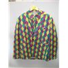 Image 1 : DIAMOND MULTI COLORED YELLOW, GREEN, PURPLE JACKET, VEST & SHIRT