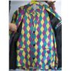 Image 2 : DIAMOND MULTI COLORED YELLOW, GREEN, PURPLE JACKET, VEST & SHIRT
