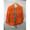 Image 1 : ORANGE SUIT JACKET, PANTS & TIE