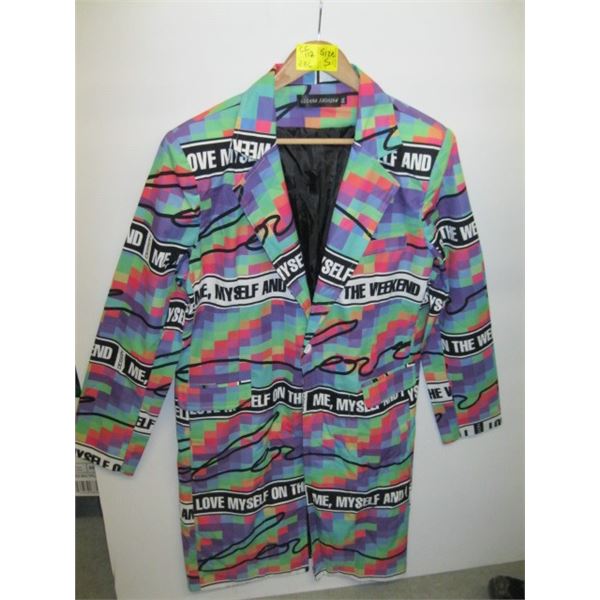 LONG MULTI COLORED LOVE MYSELF JACKET