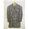 Image 1 : BLACK & WHITE SUIT WITH VEST & PANTS