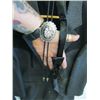 Image 2 : GREY & BLACK WESTERN THEME JACKET WITH BOLERO & BOWTIE
