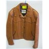 Image 1 : BROWN LEATHER JACKET