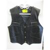 Image 1 : BLACK LEATHER VEST