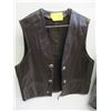 Image 1 : BROWN LEATHER VEST