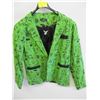 Image 1 : GREEN & BLACK SUIT JACKET WITH TAGS