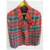 Image 1 : PLAID SUIT JACKET