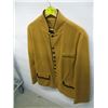 Image 1 : BROWN WITH DARK BROWN TRIM JACKET